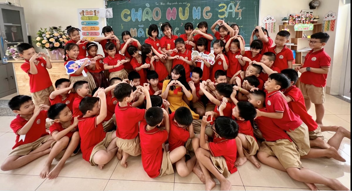 Xây dựng những ngôi trường hạnh phúc, lớp học hạnh phúc là mục tiêu tha thiết của Đảng và Nhà nước ta. Ảnh: Thu Hương. Xây dựng những ngôi trường hạnh phúc, lớp học hạnh phúc là mục tiêu tha thiết của Đảng và Nhà nước ta. Ảnh: Thu Hương.