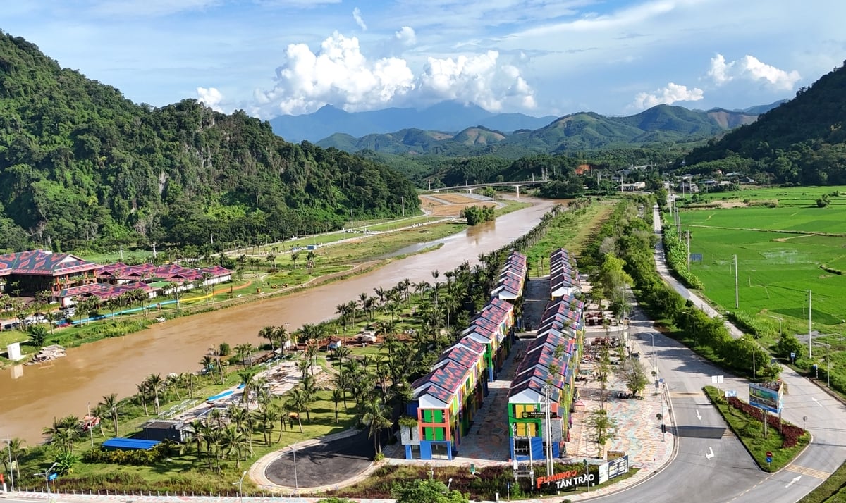 Tân Trào hôm nay đang chuyển mình mạnh mẽ, trở thành điểm đến hấp dẫn du khách. Ảnh: Đào Thanh.