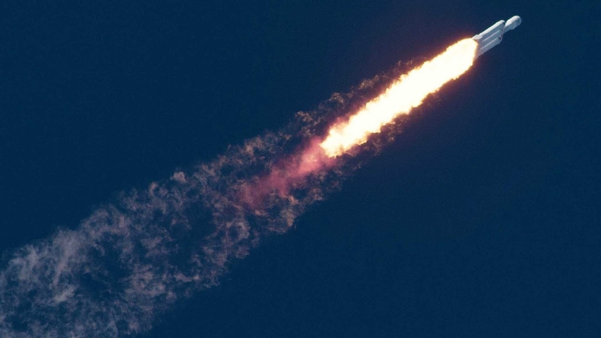 Các vụ phóng tên lửa đang góp phần làm suy giảm tầng ozone. Ảnh: SpaceX. Các vụ phóng tên lửa đang góp phần làm suy giảm tầng ozone. Ảnh: SpaceX.