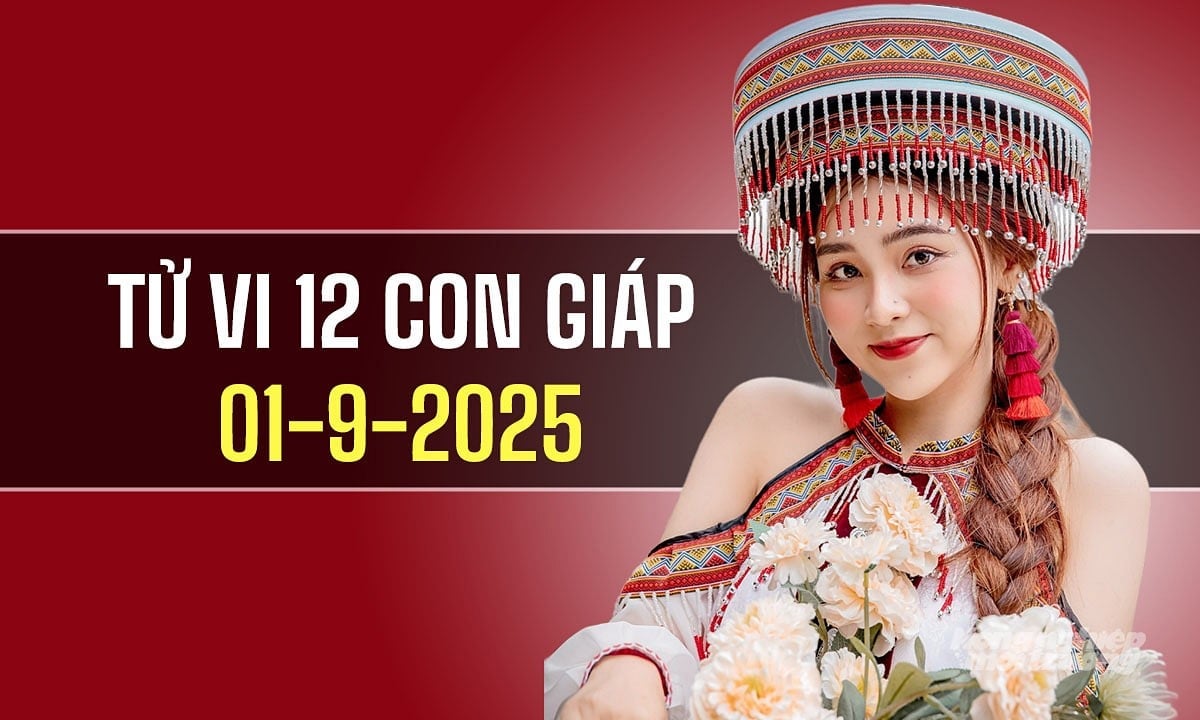 Xem tử vi hàng ngày 12 con giáp hôm nay 1/9/2025 Xem tử vi hàng ngày 12 con giáp hôm nay 1/9/2025