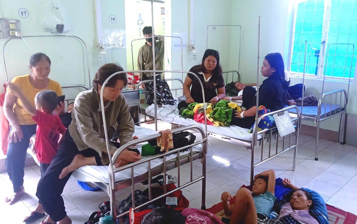 Các bệnh nhân được kịp thời cứu chữa tại cơ sở y tế. Ảnh: ĐL. Các bệnh nhân được kịp thời cứu chữa tại cơ sở y tế. Ảnh: ĐL.