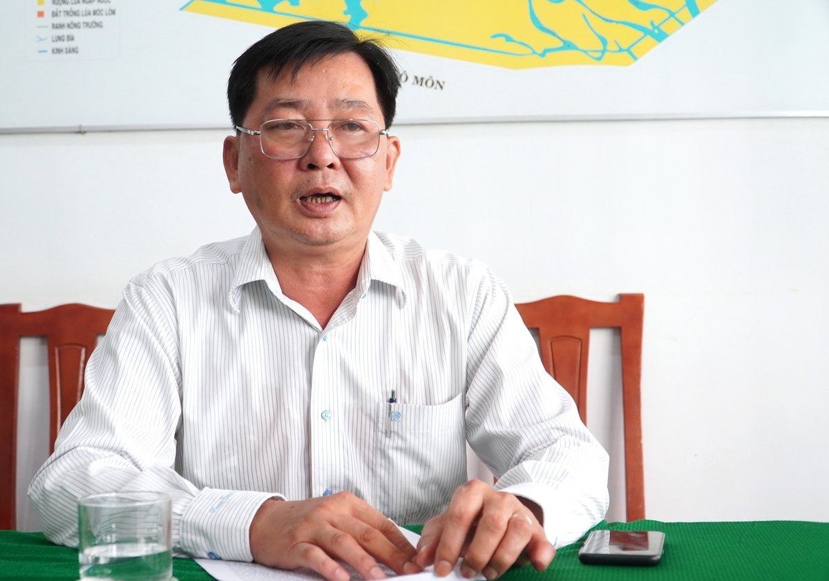 Ông Nguyễn Thanh Phú, Giám đốc Công ty TNHH MTV nông nghiệp Sông Hậu chia sẻ về định hướng phát triển Nông trường. Ảnh: Kim Anh. Ông Nguyễn Thanh Phú, Giám đốc Công ty TNHH MTV nông nghiệp Sông Hậu chia sẻ về định hướng phát triển Nông trường. Ảnh: Kim Anh.