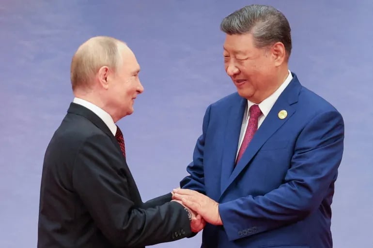 Ông Tập Cận Bình và Putin chia sẻ tầm nhìn về trật tự toàn cầu mới tại Hội nghị thượng đỉnh SCO 2025. Ảnh: Sputnik.