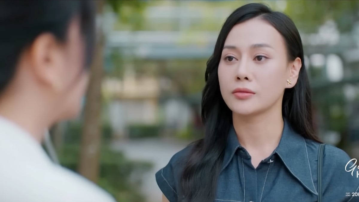 Mỹ Anh điềm tĩnh đối đáp trườc lời miệt thị. Ảnh CMH Mỹ Anh điềm tĩnh đối đáp trườc lời miệt thị. Ảnh CMH