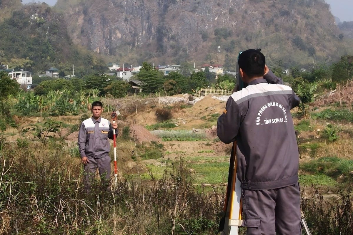 Land inventory has been implemented nationwide since August 1, 2024. Photo: Nguyen Nga.