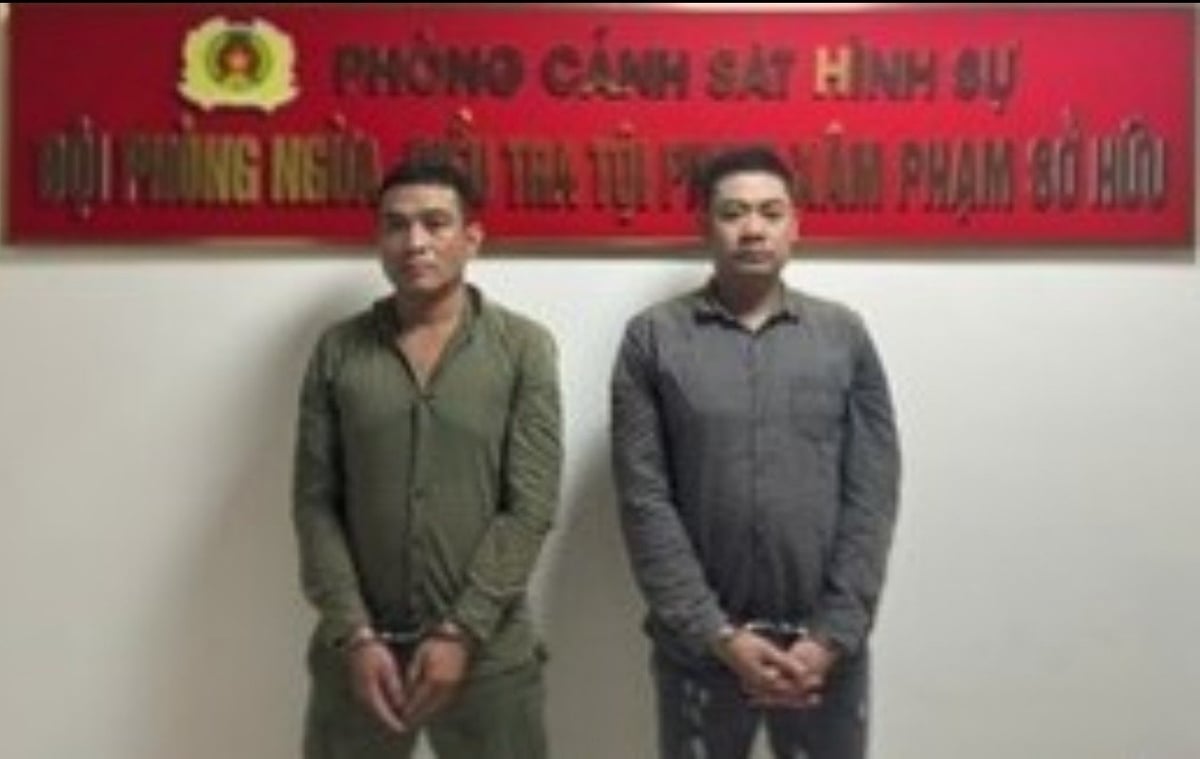 Đối tượng Nguyễn Thành Như và Hoàng Đức Vượng. Ảnh: Công an TP Hải Phòng. Đối tượng Nguyễn Thành Như và Hoàng Đức Vượng. Ảnh: Công an TP Hải Phòng.
