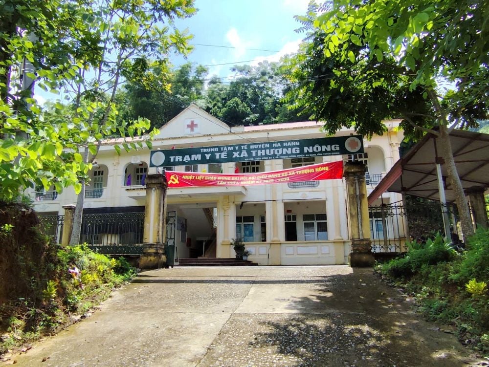 Thượng Nông không chỉ phát triển chăn nuôi mà Trạm y tế xã luôn làm tốt công tác chăm sóc sức khỏe ban đầu cho người dân. Ảnh: Thủy Nhi. Thượng Nông không chỉ phát triển chăn nuôi mà Trạm y tế xã luôn làm tốt công tác chăm sóc sức khỏe ban đầu cho người dân. Ảnh: Thủy Nhi.