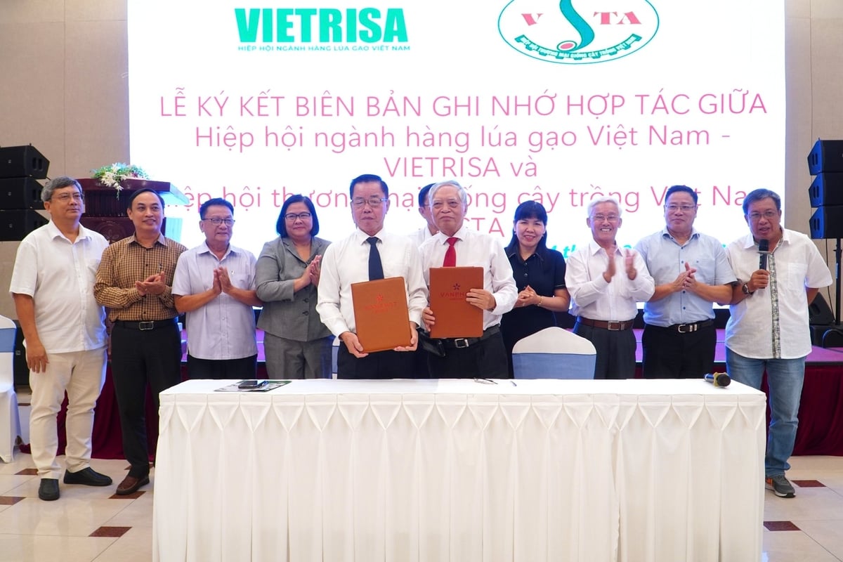 Việc ký kết hợp tác được kỳ vọng thúc đẩy sự phát triển của ngành giống lúa Việt Nam. Ảnh: Kim Anh. Việc ký kết hợp tác được kỳ vọng thúc đẩy sự phát triển của ngành giống lúa Việt Nam. Ảnh: Kim Anh.