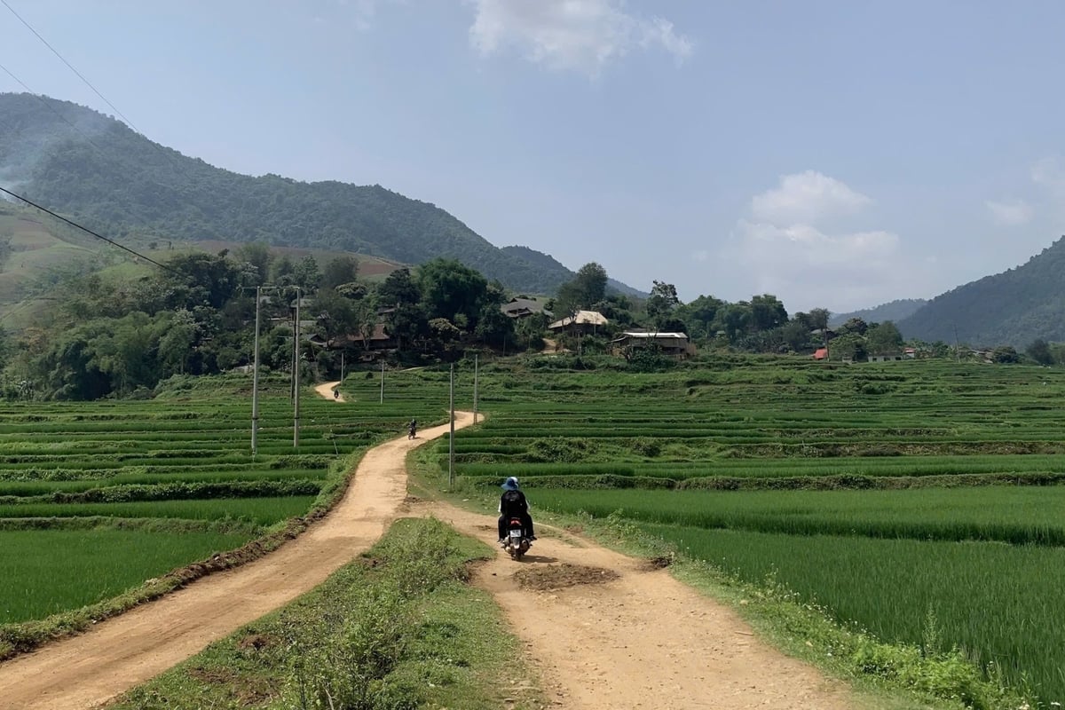 Một góc xã Mường Bám. Ảnh: Nguyễn Nga. Một góc xã Mường Bám. Ảnh: Nguyễn Nga.
