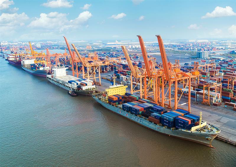 Việt Nam có 3 đại diện góp mặt bảng xếp hạng 100 cảng container năm 2025 có lưu lượng hàng hoá qua cảng lớn nhất thế giới đó là: Cảng biển TP.HCM, Hải Phòng và Cái Mép. Ảnh: Minh họa Việt Nam có 3 đại diện góp mặt bảng xếp hạng 100 cảng container năm 2025 có lưu lượng hàng hoá qua cảng lớn nhất thế giới đó là: Cảng biển TP.HCM, Hải Phòng và Cái Mép. Ảnh: Minh họa