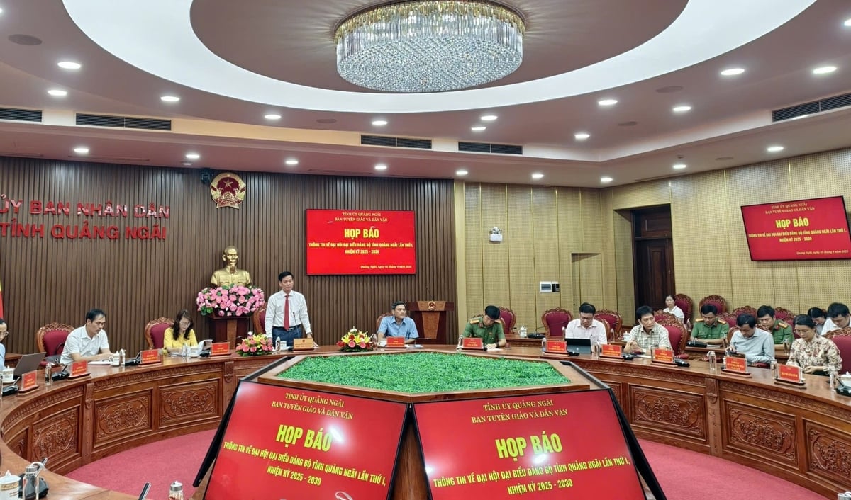 Quảng Ngãi là 1 trong những tỉnh tổ chức Đại hội đại biểu Đảng bộ sớm nhất trên cả nước. Ảnh: L.K.