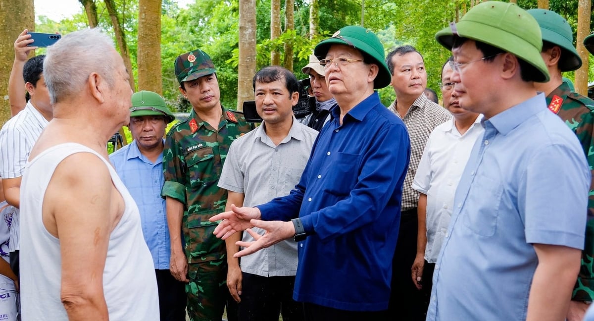 Trung ương và tỉnh Nghệ An rất quan tâm đến công tác ứng phó thiên tai trên địa bàn. Ảnh: Việt Khánh.