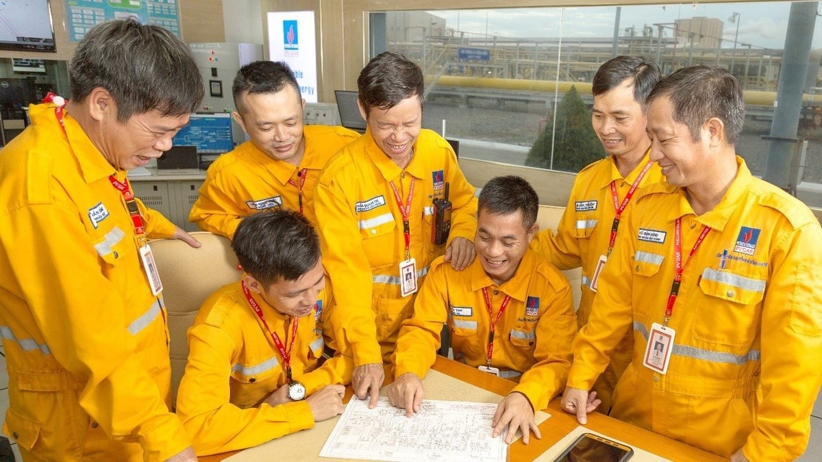 Người lao động PV GAS SE làm việc tại GDC Phú Mỹ. Ảnh: PV GAS. Người lao động PV GAS SE làm việc tại GDC Phú Mỹ. Ảnh: PV GAS.