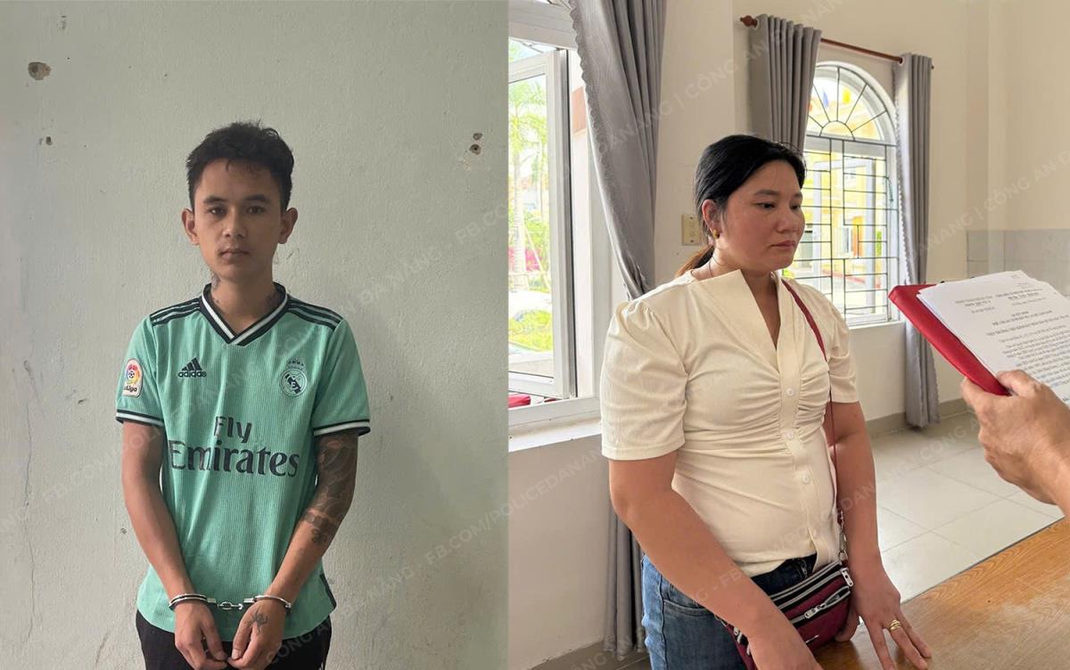 Hai đối tượng Đào Thị Liễu và A Phiện bị khởi tố vì tiêu thụ sâm Ngọc Linh trộm cắp. Ảnh: Công an TP Đà Nẵng. Hai đối tượng Đào Thị Liễu và A Phiện bị khởi tố vì tiêu thụ sâm Ngọc Linh trộm cắp. Ảnh: Công an TP Đà Nẵng.