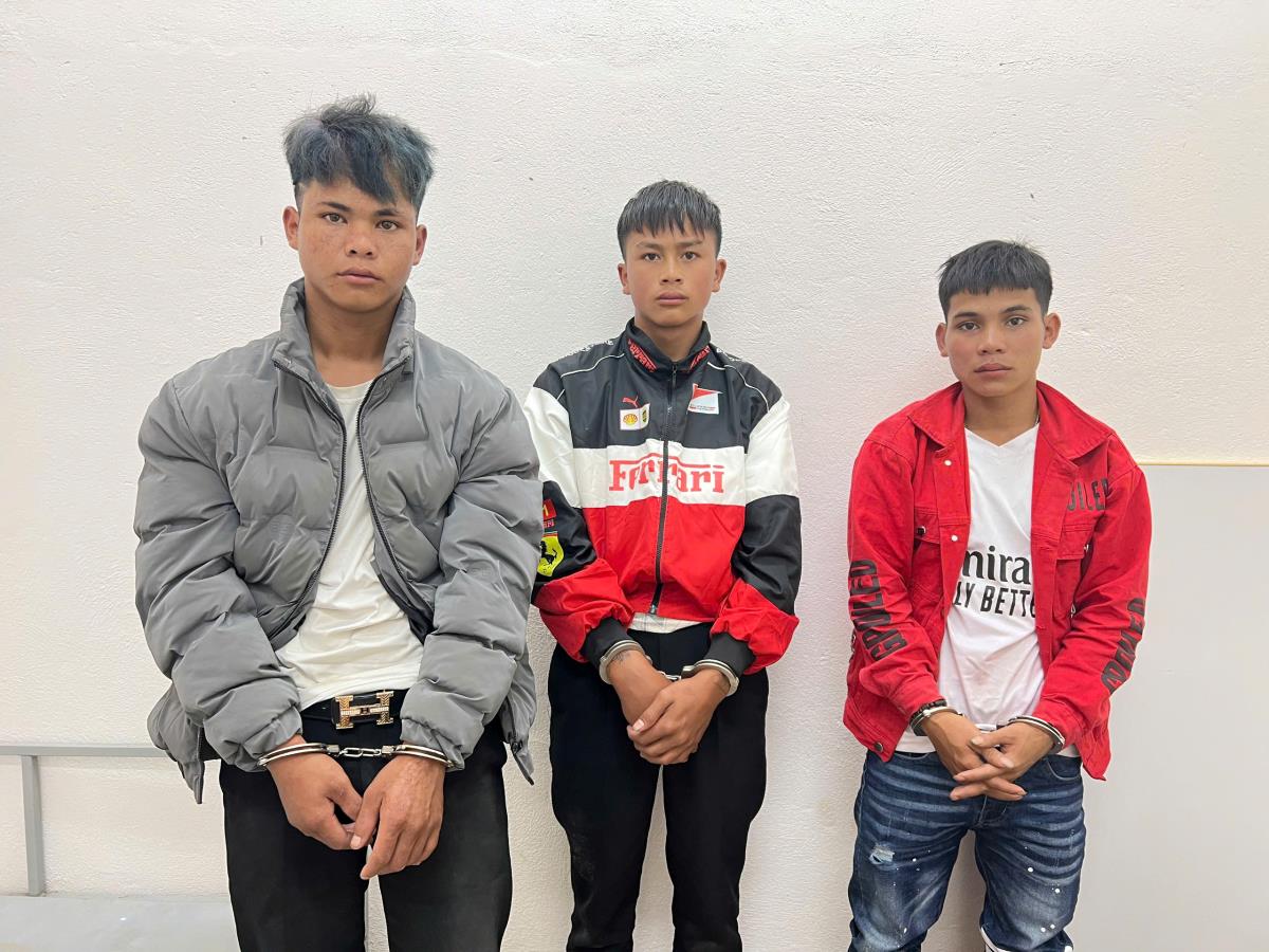 Bắt giữ 3 nghi phạm trộm sâm Ngọc Linh. Ảnh: Công an TP Đà Nẵng. Bắt giữ 3 nghi phạm trộm sâm Ngọc Linh. Ảnh: Công an TP Đà Nẵng.