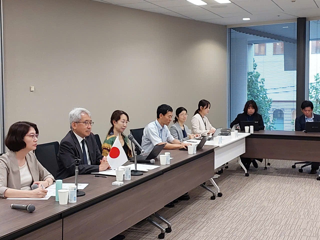 Phó Chủ tịch cấp cao Hataeda Mikio mong muốn mở rộng các dự án hợp tác kỹ thuật mới nhằm tăng cường hiệu quả hợp tác giữa hai bên. Ảnh: ICD. Phó Chủ tịch cấp cao Hataeda Mikio mong muốn mở rộng các dự án hợp tác kỹ thuật mới nhằm tăng cường hiệu quả hợp tác giữa hai bên. Ảnh: ICD.