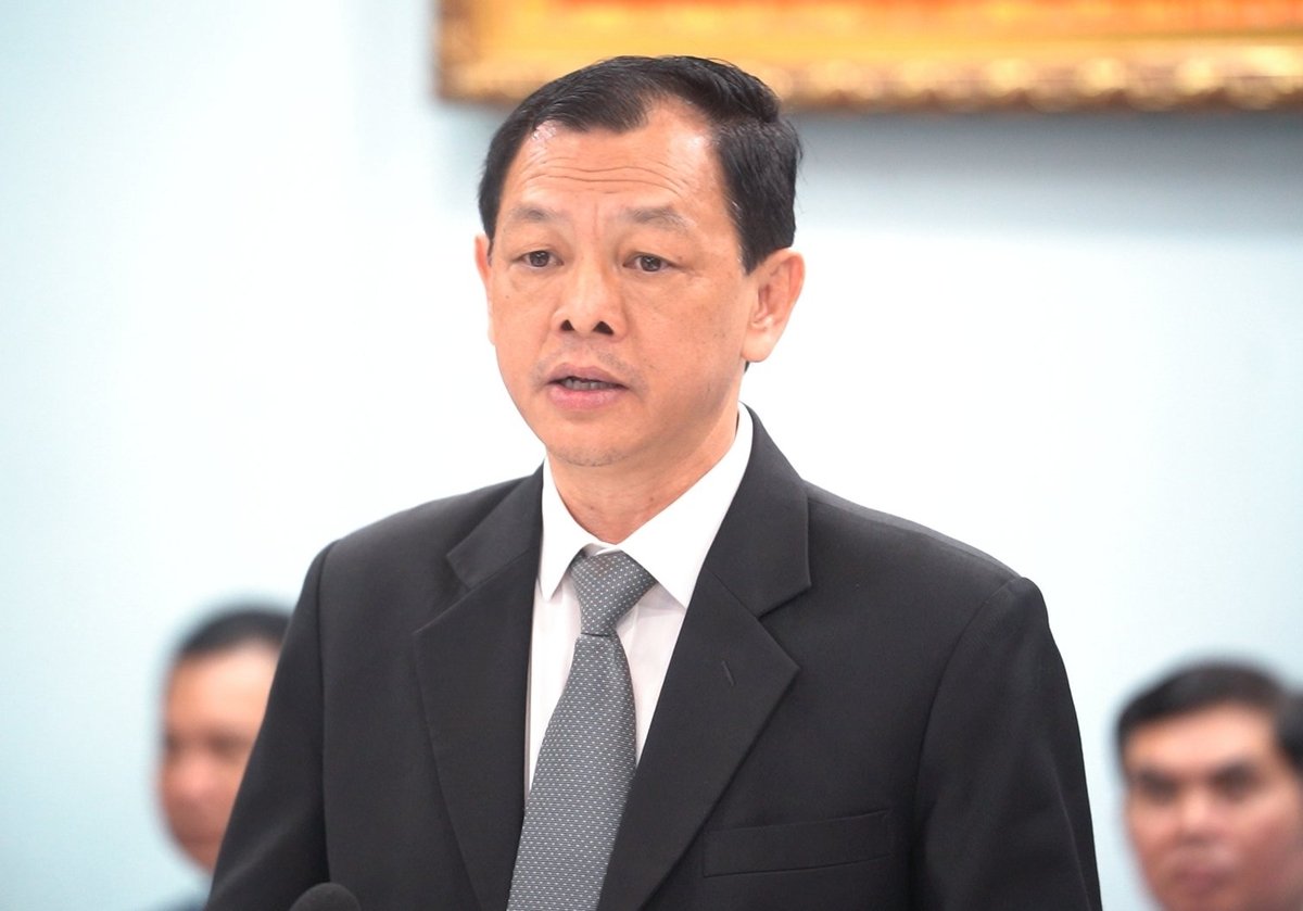 Thứ trưởng Bộ Y tế Nguyễn Tri Thức phát biểu chỉ đạo tại lễ ra mắt. Ảnh: Nguyên Hạnh.