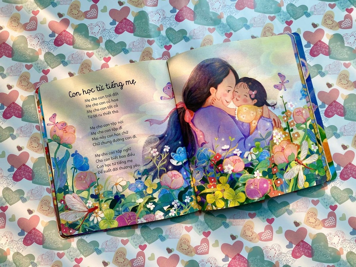 Một trang sách minh họa sinh động dành cho trẻ thơ. Ảnh: NXB.