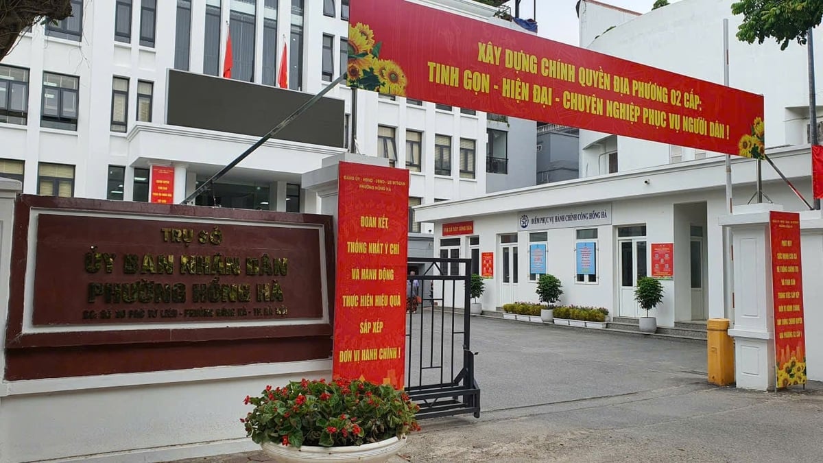 Phường Hồng Hà, TP. Hà Nội sau sắp xếp đã đi vào hoạt động ổn định. Ảnh: Xuân Vũ. Phường Hồng Hà, TP. Hà Nội sau sắp xếp đã đi vào hoạt động ổn định. Ảnh: Xuân Vũ.