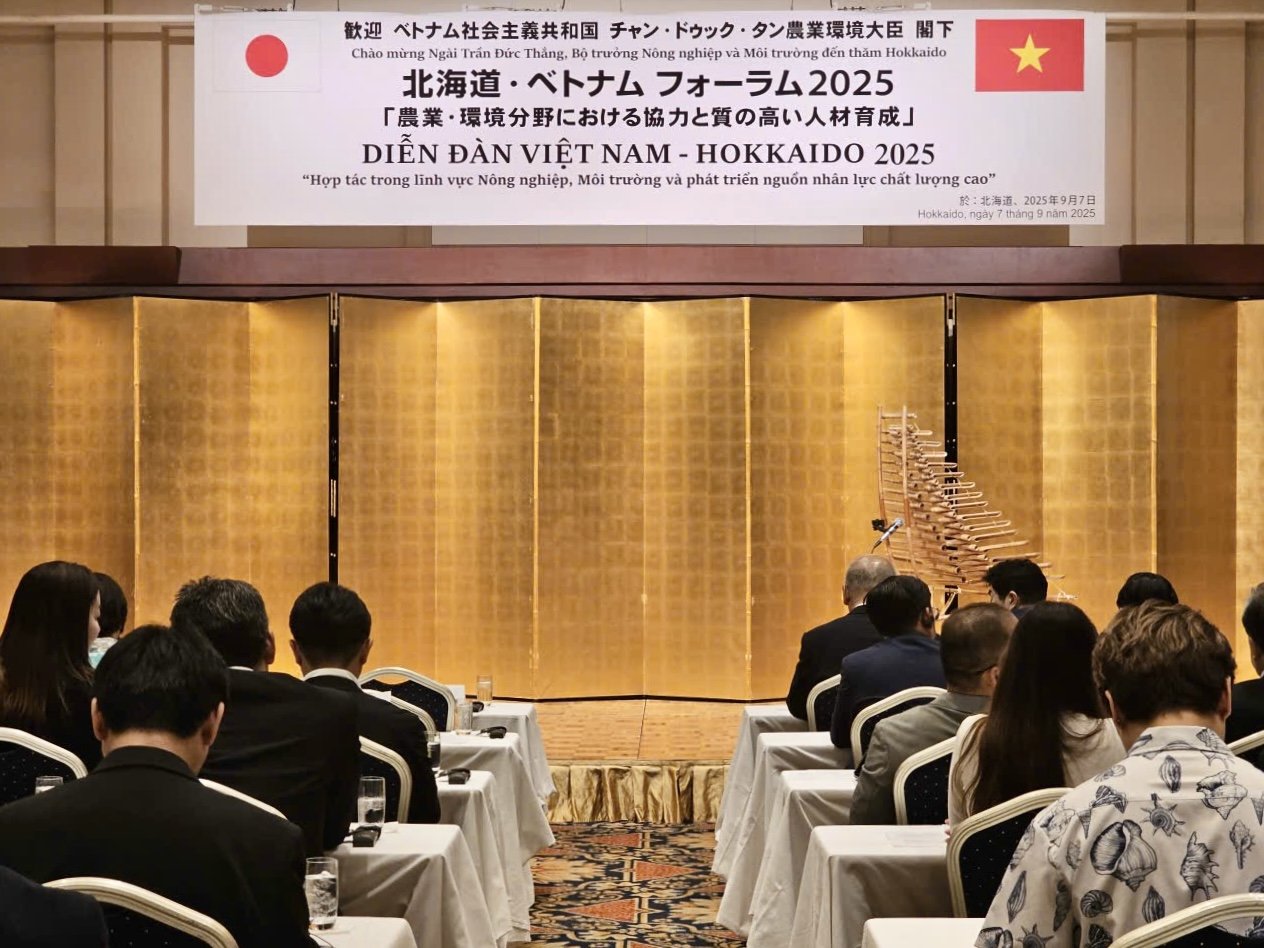Toàn cảnh Diễn đàn Việt Nam – Hokkaido vào ngày 7/9. Ảnh: ICD. Toàn cảnh Diễn đàn Việt Nam – Hokkaido vào ngày 7/9. Ảnh: ICD.
