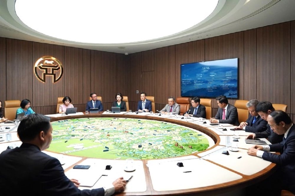 Toàn cảnh buổi làm việc giữa lãnh đạo UBND Thành phố và UNDP. Ảnh: Hoàng Điệp. Toàn cảnh buổi làm việc giữa lãnh đạo UBND Thành phố và UNDP. Ảnh: Hoàng Điệp.