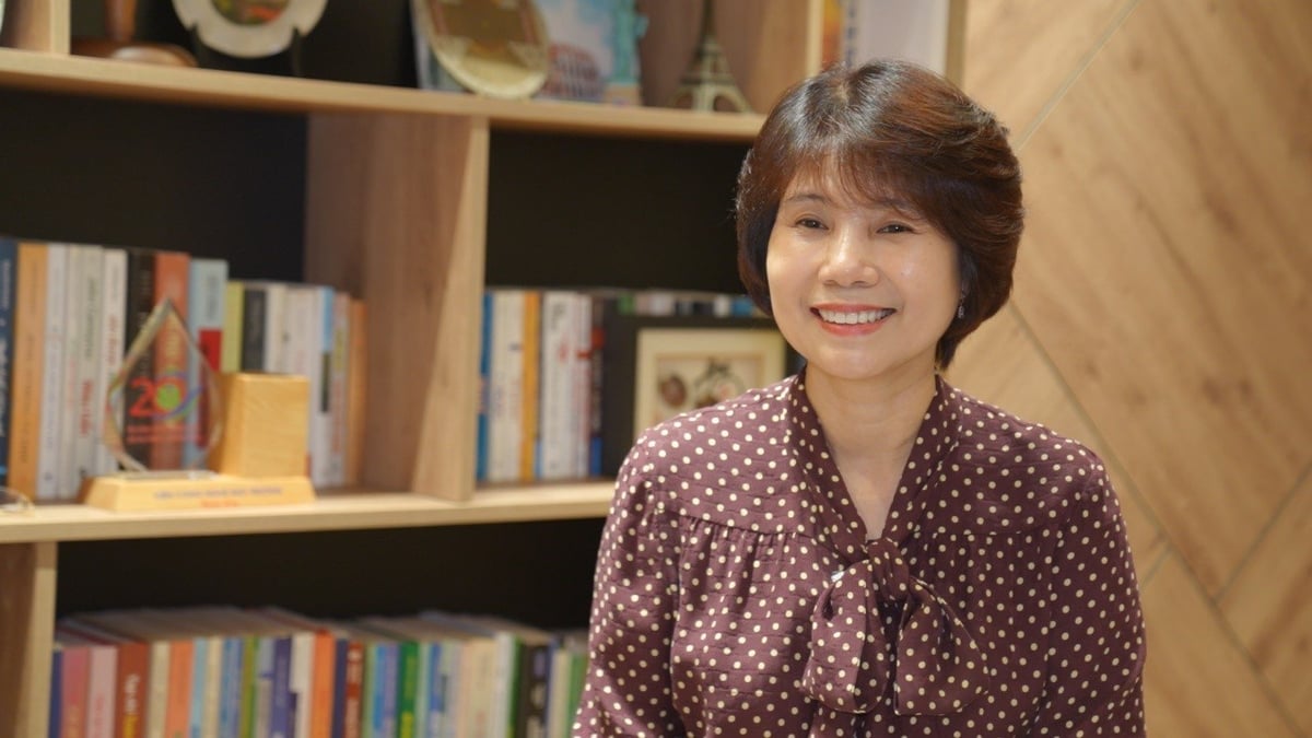 PGS Nguyễn Thị Ánh Tuyết - Viện trưởng Viện Khoa học và Công nghệ môi trường, Đại học Bách khoa Hà Nội, chuyên gia Dự án 'Lồng ghép chống chịu biến đổi khí hậu và bảo vệ môi trường để phát triển các đô thị xanh'. Ảnh: Tuệ Minh.
