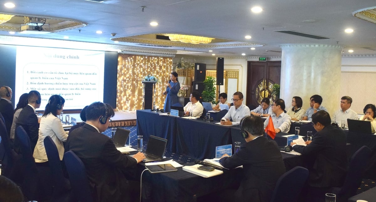Đối thoại chính sách biển Việt Nam - Nhật Bản năm 2025 góp phần thắt chặt kết nối, mở rộng hợp tác, hỗ trợ Việt Nam trong triển khai Chiến lược phát triển bền vững kinh tế biển đến năm 2030, tầm nhìn 2045, đồng thời làm sâu sắc thêm quan hệ đối tác chiến lược sâu rộng Việt Nam - Nhật Bản. Ảnh: Trường Giang. Đối thoại chính sách biển Việt Nam - Nhật Bản năm 2025 góp phần thắt chặt kết nối, mở rộng hợp tác, hỗ trợ Việt Nam trong triển khai Chiến lược phát triển bền vững kinh tế biển đến năm 2030, tầm nhìn 2045, đồng thời làm sâu sắc thêm quan hệ đối tác chiến lược sâu rộng Việt Nam - Nhật Bản. Ảnh: Trường Giang.