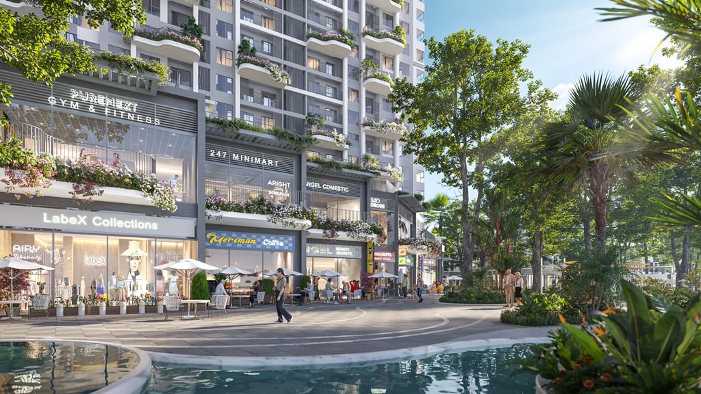 Shop thương mại khối đế cho khả năng sinh lợi nhuận cao. Ảnh: Ecopark. Shop thương mại khối đế cho khả năng sinh lợi nhuận cao. Ảnh: Ecopark.