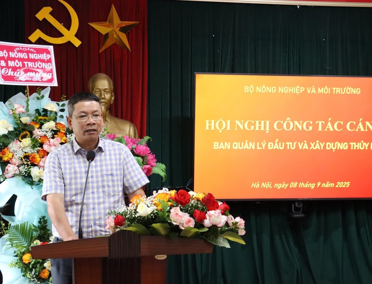 Ông Vũ Thanh Liêm, Quyền Giám đốc Ban 1 phát biểu nhận nhiệm vụ. Ảnh: Nguyễn Thủy. Ông Vũ Thanh Liêm, Quyền Giám đốc Ban 1 phát biểu nhận nhiệm vụ. Ảnh: Nguyễn Thủy.