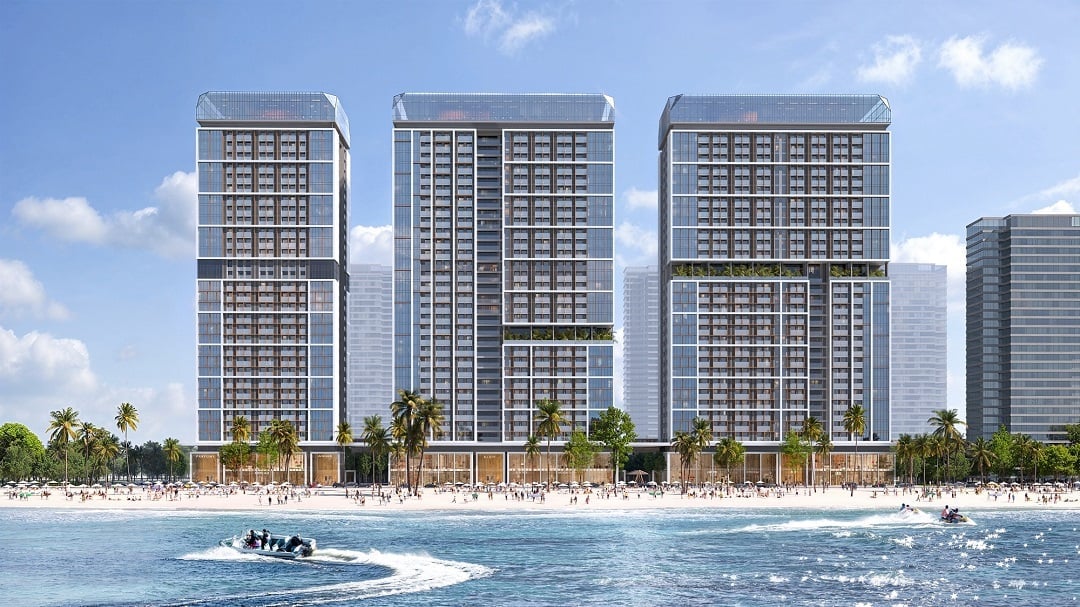 Phối cảnh Sun Centro Town - tổ hợp 3 tòa nhà căn hộ cao tầng ven biển. Phối cảnh Sun Centro Town - tổ hợp 3 tòa nhà căn hộ cao tầng ven biển.