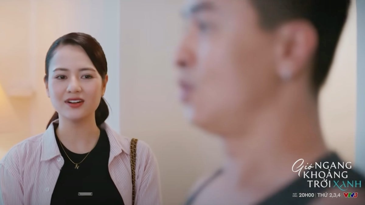 Thuyết phục không thành công, Ngân đành sử dụng chiêu trò. Ảnh CMH Thuyết phục không thành công, Ngân đành sử dụng chiêu trò. Ảnh CMH