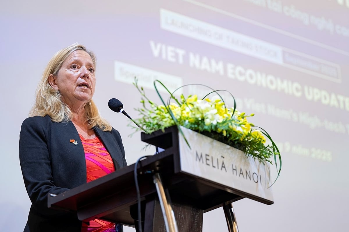 Bà Mariam J.Sherman, Giám đốc Ngân hàng Thế giới (World Bank) tại Việt Nam, Campuchia và Lào. Ảnh: WB. Bà Mariam J.Sherman, Giám đốc Ngân hàng Thế giới (World Bank) tại Việt Nam, Campuchia và Lào. Ảnh: WB.