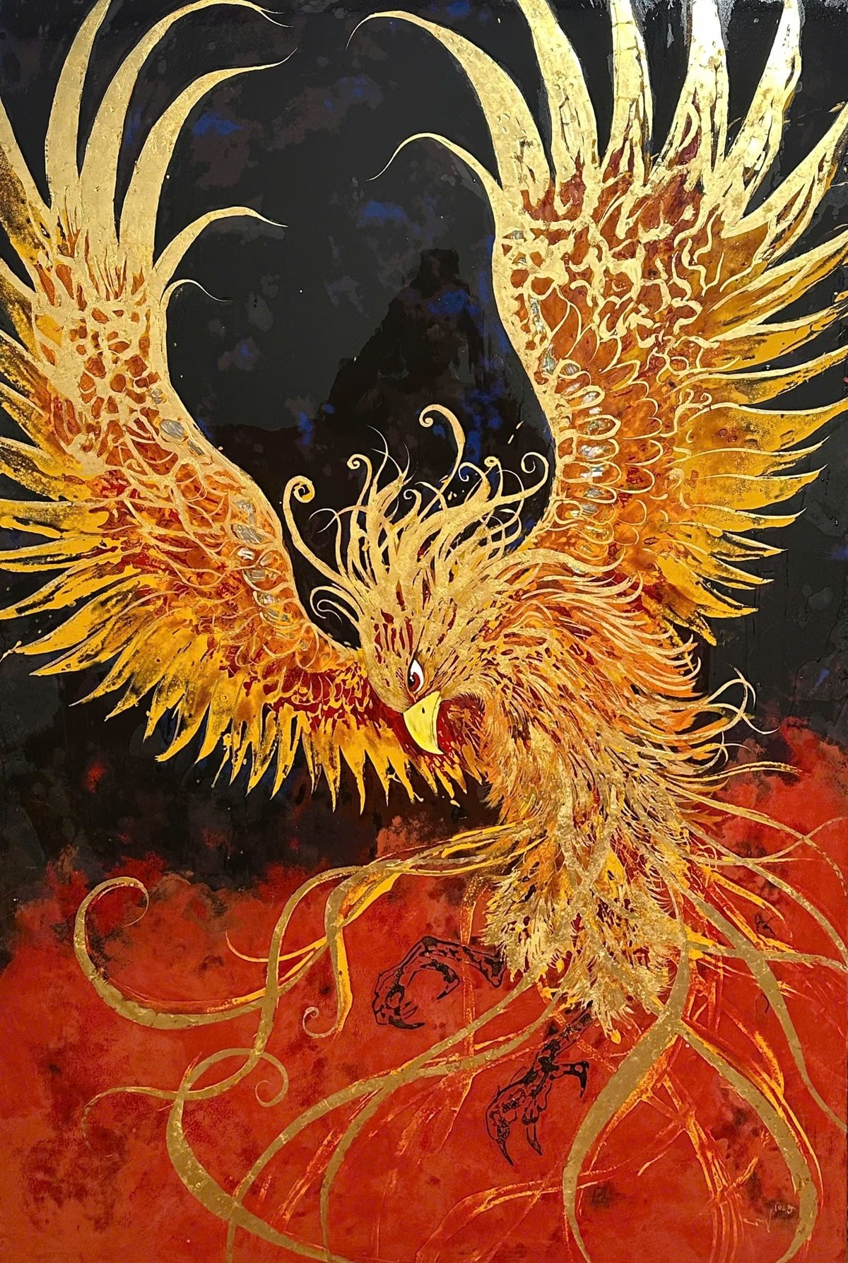 'Phượng hoàng lửa'. Ảnh: TL.