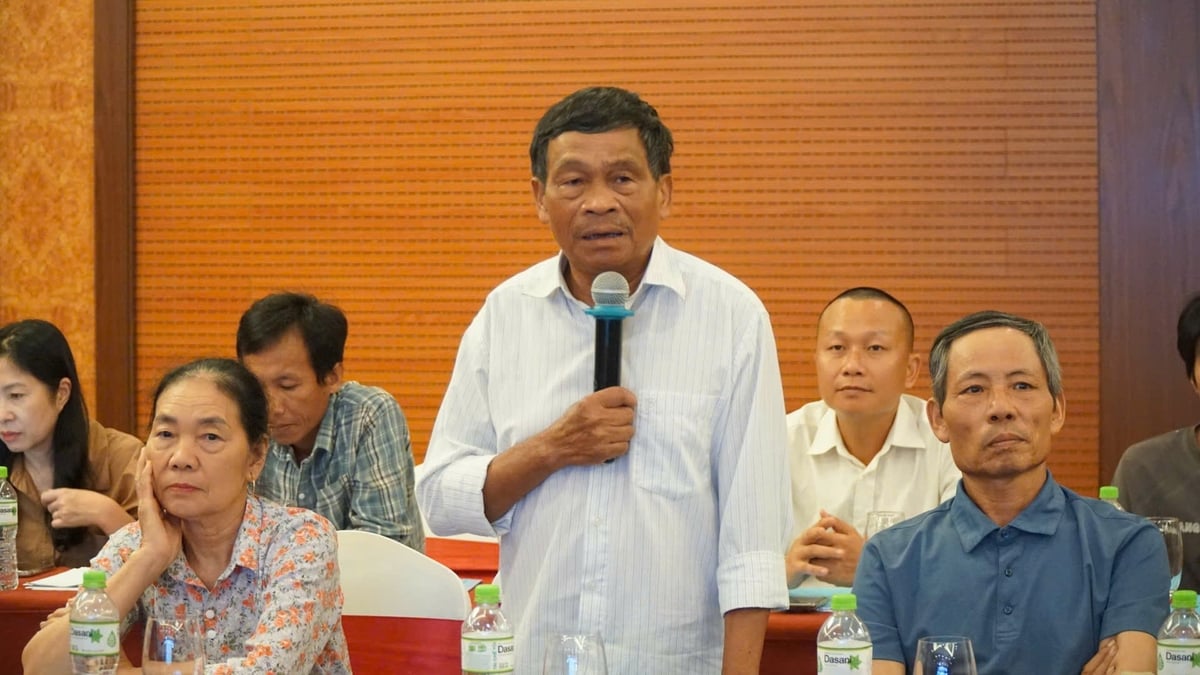 Ông Bùi Xuân Quế đánh giá cao hiệu quả dự án mang lại. Ảnh: Đức Bình. Ông Bùi Xuân Quế đánh giá cao hiệu quả dự án mang lại. Ảnh: Đức Bình.