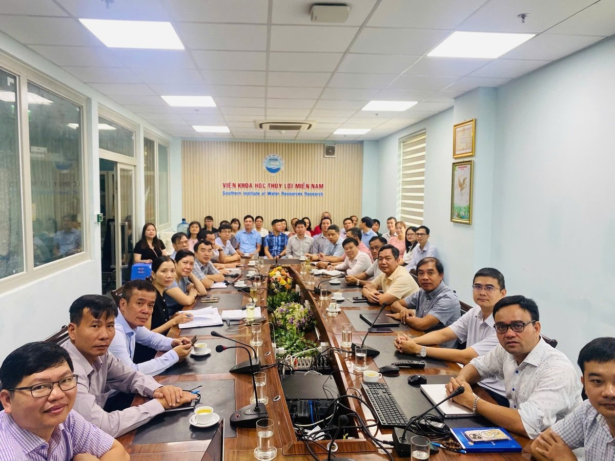 Đảng bộ Viện Khoa học Thủy lợi miền Nam. Ảnh: Phạm Mạnh.