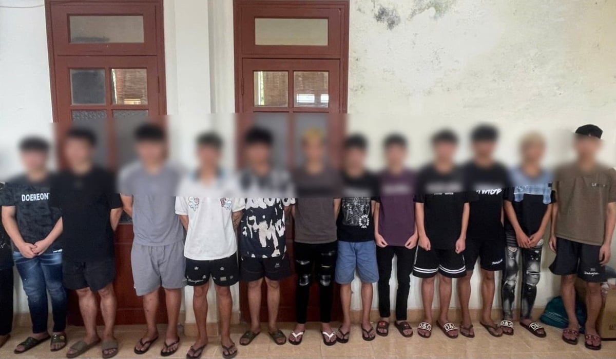 Nhóm đối tượng đánh người đi đường, cướp tài sản. Ảnh: Công an tỉnh Thái Nguyên. Nhóm đối tượng đánh người đi đường, cướp tài sản. Ảnh: Công an tỉnh Thái Nguyên.