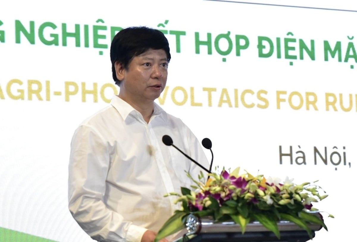 Ông Phạm Ngọc Mậu, Phó Vụ trưởng Vụ Hợp tác quốc tế (Bộ NN-MT) phát biểu tại cuộc họp. Ảnh: Kiều Chi. Ông Phạm Ngọc Mậu, Phó Vụ trưởng Vụ Hợp tác quốc tế (Bộ NN-MT) phát biểu tại cuộc họp. Ảnh: Kiều Chi.