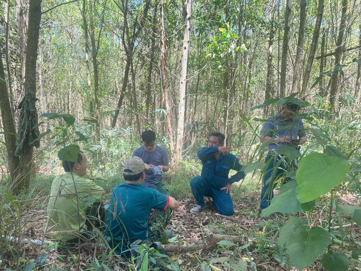 Địa bàn rộng nên vất vả cho cán bộ kiểm lâm thực hiện công việc tuần tra kiểm soát. Ảnh: Khu bảo tồn thiên nhiên Ea Sô.