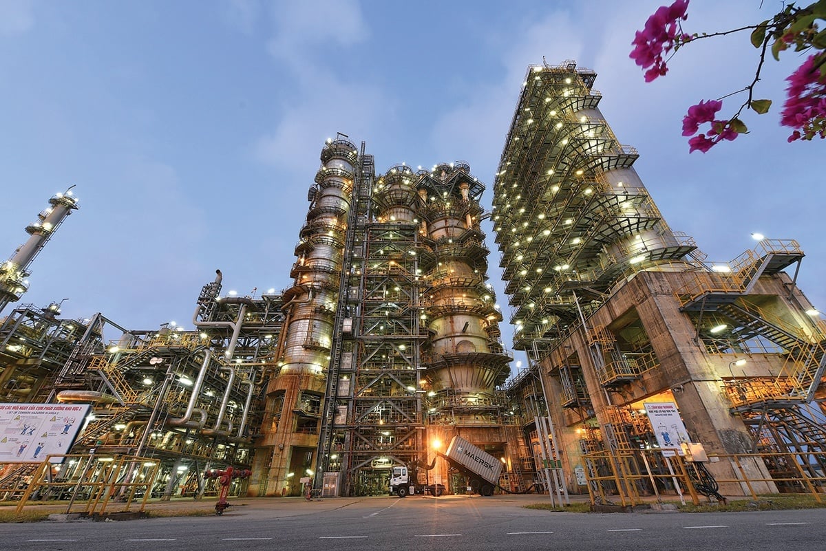 Phân xưởng RFCC thuộc NMLD Dung Quất. Ảnh: BSR.