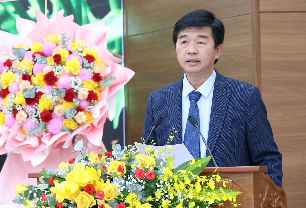 Giám đốc Sở Nông nghiệp và Môi trường tỉnh Lâm Đồng, ông Phan Nguyễn Hoàng Tân cho biết, năm 2025, ngành Nông nghiệp và Môi trường Lâm Đồng đạt nhiều kết quả tích cực, toàn diện trên các lĩnh vực. Ảnh: Phạm Hoài.