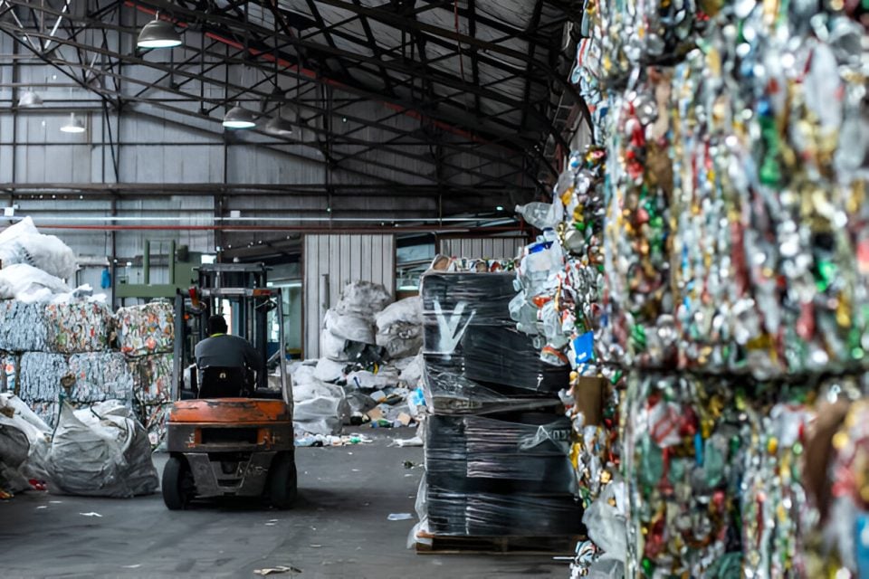 Các dự án có nhập khẩu phế liệu từ nước ngoài làm nguyên liệu sản xuất là đối tượng phải có giấy phép môi trường. Ảnh: vestalshipping.com.vn.
