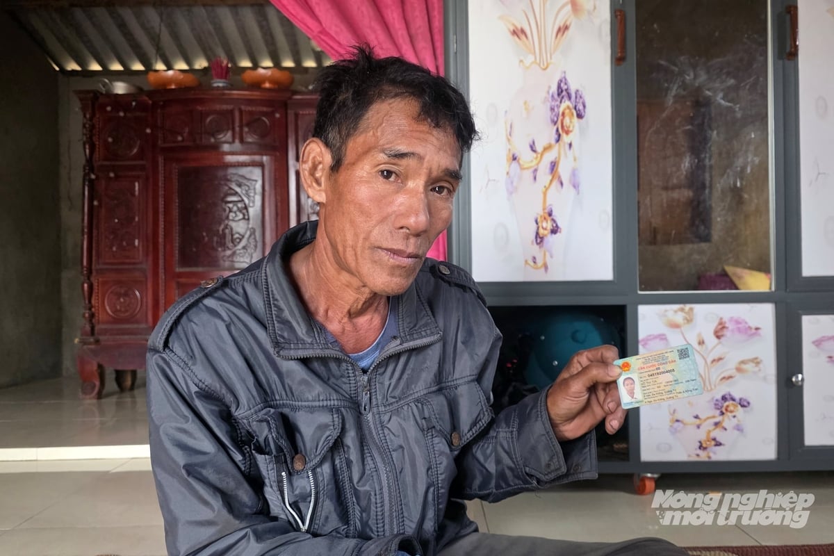 Sập hầm vàng đã khiến ông Hồ Văn Quan mất người vợ thứ 3. Ảnh: Võ Dũng.