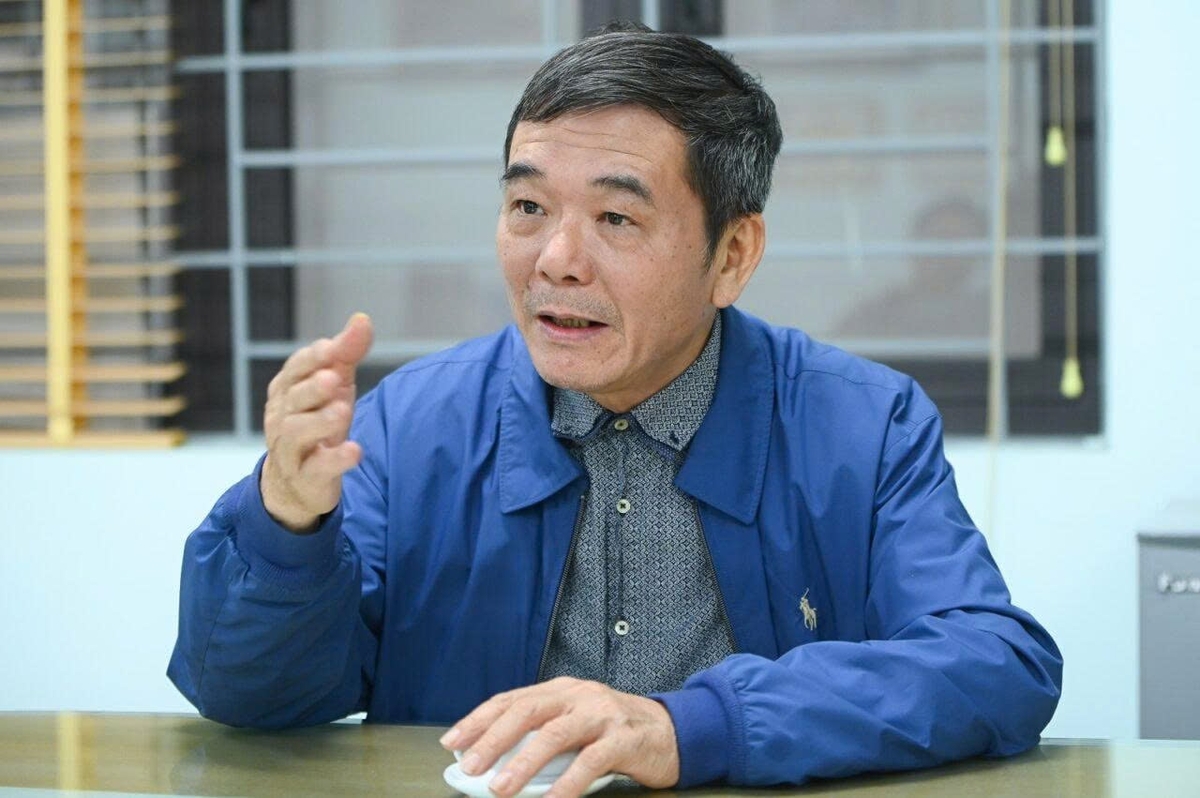 GS. TS Nguyễn Quốc Dũng - Chủ tịch Hội Đập lớn và Phát triển nguồn nước Việt Nam, cho rằng: Xây dựng bể ngầm có dung tích trữ lên tới hàng trăm triệu khối nước đòi hỏi kỹ thuật thi công rất phức tạp. Ảnh: Tùng Đinh.