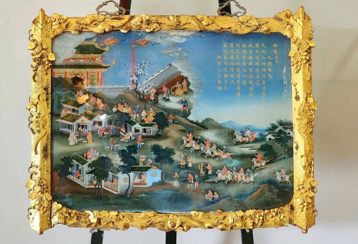 Triển lãm chuyên đề ‘Ngựa và Long Mã trong văn hóa cung đình thời Nguyễn’. Ảnh: V.D.