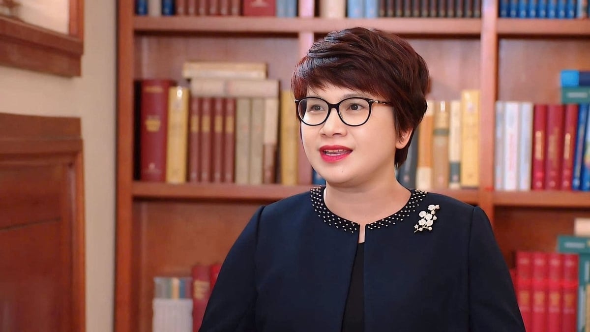 Cục trưởng Nguyễn Thu Thủy cho biết đây là lần đầu tiên Việt Nam tổ chức Triển lãm Giáo dục Việt Nam tại APAIE 2026. Ảnh: Thu Trang.