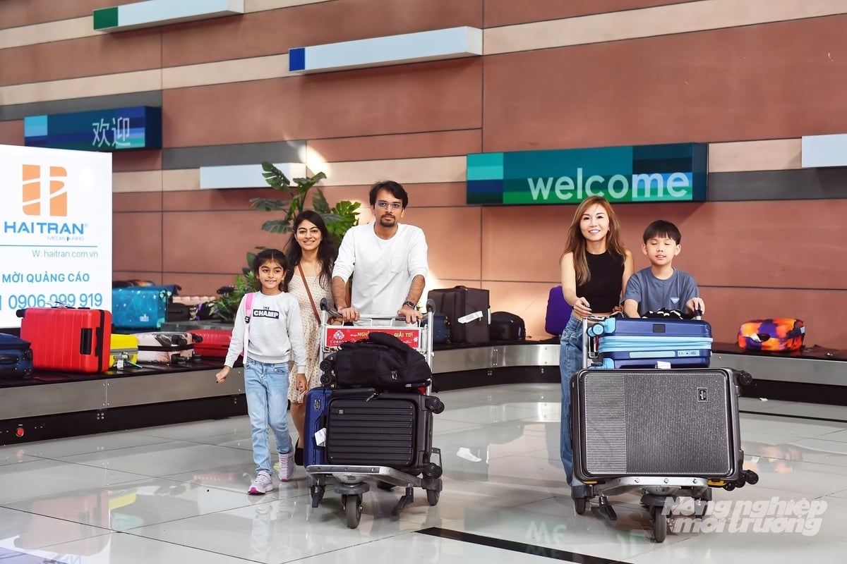 Cảng hàng không quốc tế Phú Quốc đón lượng khách quốc tế đến vào dịp Tết Nguyên đán Bính Ngọ 2026 tăng mạnh so với cùng kỳ. Ảnh: Trung Chánh.