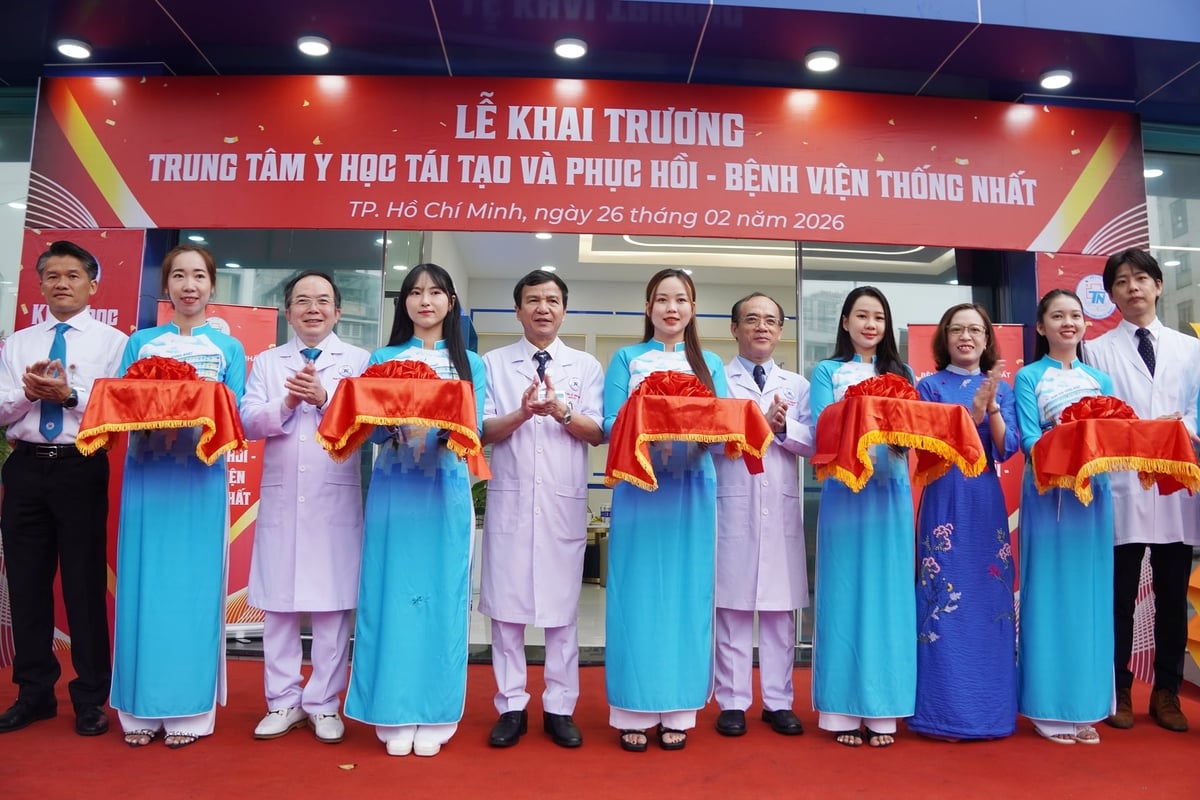 Trung tâm Y học Tái tạo và Phục hồi, Bệnh viện Thống Nhất, tập trung điều trị các bệnh lý cơ xương khớp. Ảnh: Nguyễn Thủy.