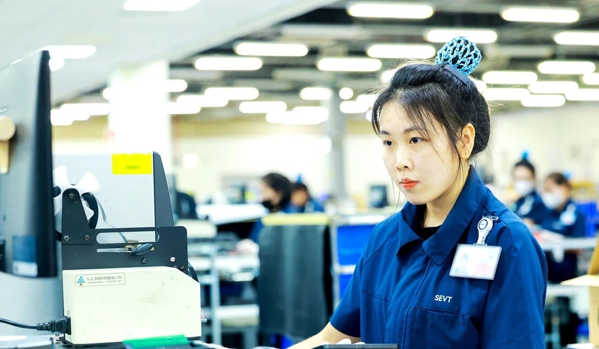 Thái Nguyên hiện đã thu hút được nhiều doanh nghiệp FDI lớn đến đầu tư. Ảnh: Báo và PT-TH Thái Nguyên.