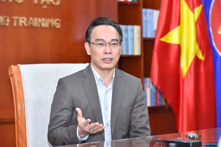 PGS. TS. Hoàng Minh Sơn được giao Quyền Bộ trưởng Bộ Giáo dục và Đào tạo. Ảnh: Nguyên Bảo.