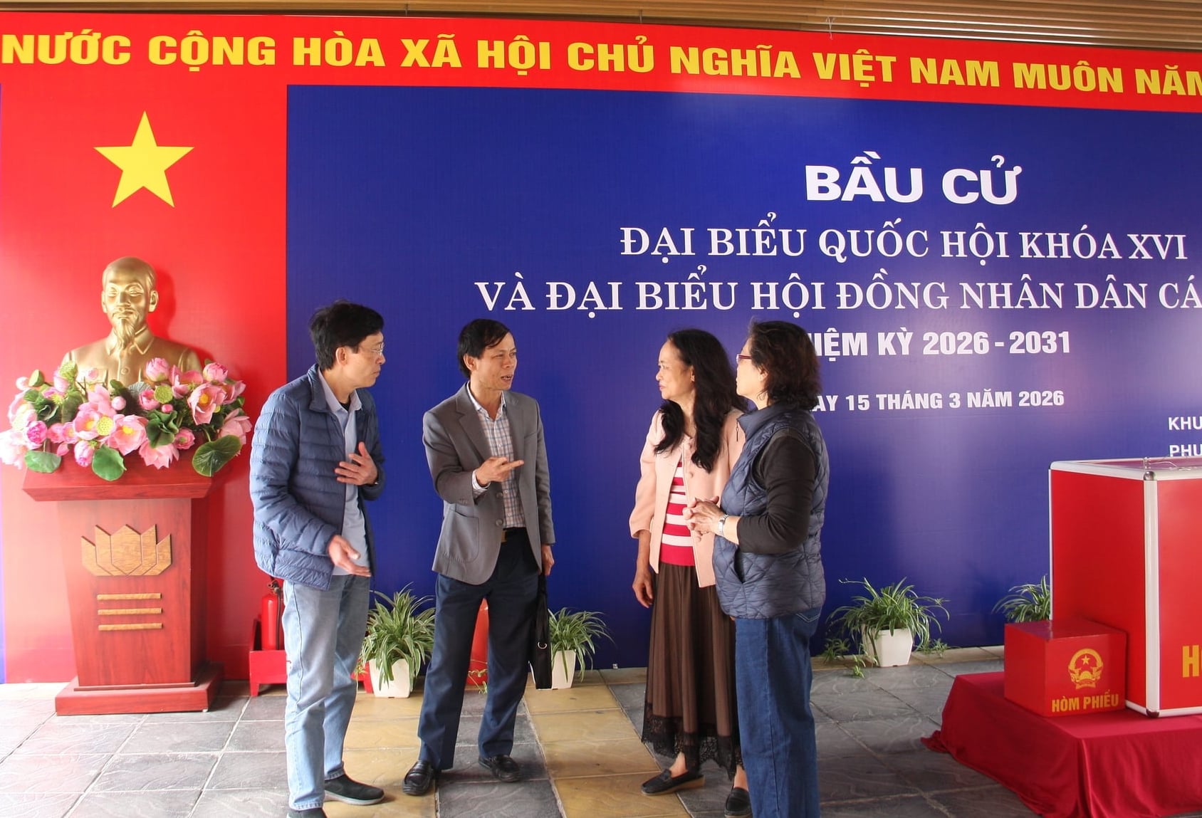 Việc phân công nhiệm vụ được thực hiện theo nguyên tắc rõ người, rõ việc, rõ tiến độ và rõ trách nhiệm ở từng khâu. Ảnh: Mai Đan.